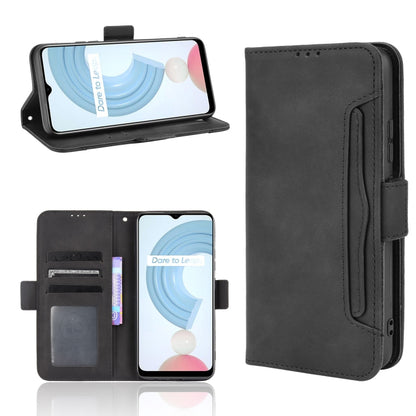 Skin Feel Calf Pattern Horizontal Flip Leather Case with Holder & Card Slots & Photo Frame, For OPPO Realme C21Y, For OPPO Realme GT Explorer Master, For OPPO Realme GT Master, For vivo Y19/U3/U20/Y5S