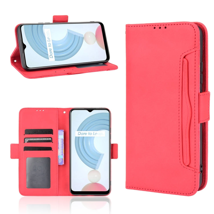 Skin Feel Calf Pattern Horizontal Flip Leather Case with Holder & Card Slots & Photo Frame, For OPPO Realme C21Y, For OPPO Realme GT Explorer Master, For OPPO Realme GT Master, For vivo Y19/U3/U20/Y5S