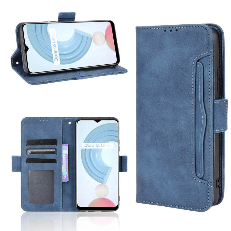 Skin Feel Calf Pattern Horizontal Flip Leather Case with Holder & Card Slots & Photo Frame, For OPPO Realme C21Y, For OPPO Realme GT Explorer Master, For OPPO Realme GT Master, For vivo Y19/U3/U20/Y5S