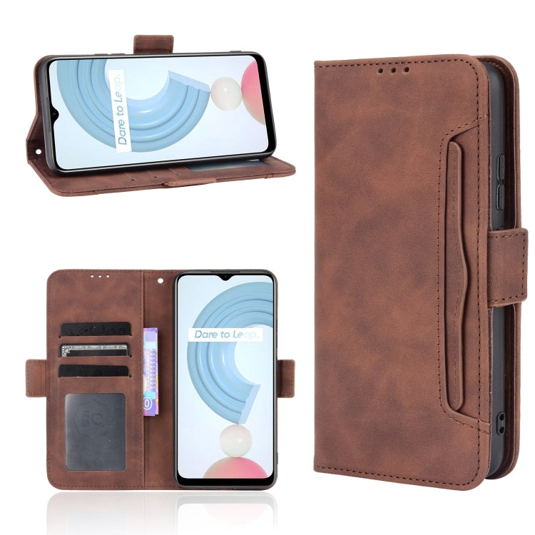 Skin Feel Calf Pattern Horizontal Flip Leather Case with Holder & Card Slots & Photo Frame, For OPPO Realme C21Y, For OPPO Realme GT Explorer Master, For OPPO Realme GT Master, For vivo Y19/U3/U20/Y5S