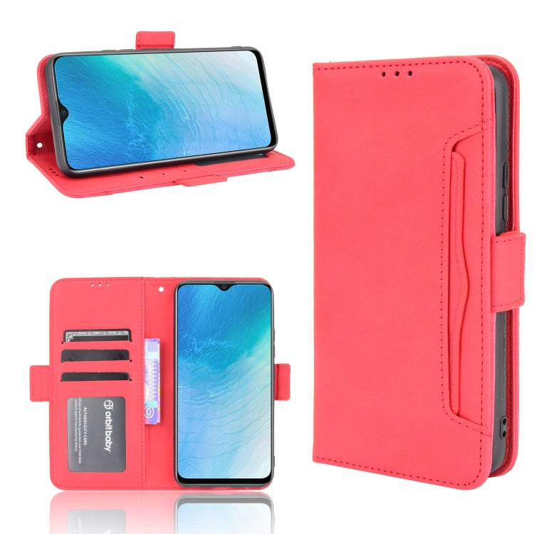 Skin Feel Calf Pattern Horizontal Flip Leather Case with Holder & Card Slots & Photo Frame, For OPPO Realme C21Y, For OPPO Realme GT Explorer Master, For OPPO Realme GT Master, For vivo Y19/U3/U20/Y5S