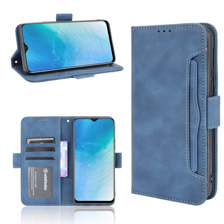 Skin Feel Calf Pattern Horizontal Flip Leather Case with Holder & Card Slots & Photo Frame, For OPPO Realme C21Y, For OPPO Realme GT Explorer Master, For OPPO Realme GT Master, For vivo Y19/U3/U20/Y5S