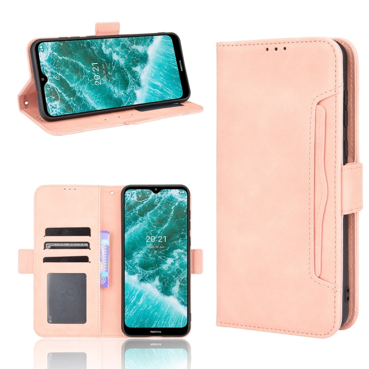 Skin Feel Calf Pattern Horizontal Flip Leather Case with Holder & Card Slots & Photo Frame, For Google Pixel 5a 5G, For Xiaomi Redmi 10, For Nokia C30, For Samsung Galaxy M21 2021