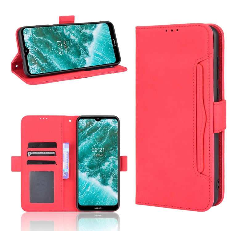 Skin Feel Calf Pattern Horizontal Flip Leather Case with Holder & Card Slots & Photo Frame, For Google Pixel 5a 5G, For Xiaomi Redmi 10, For Nokia C30, For Samsung Galaxy M21 2021