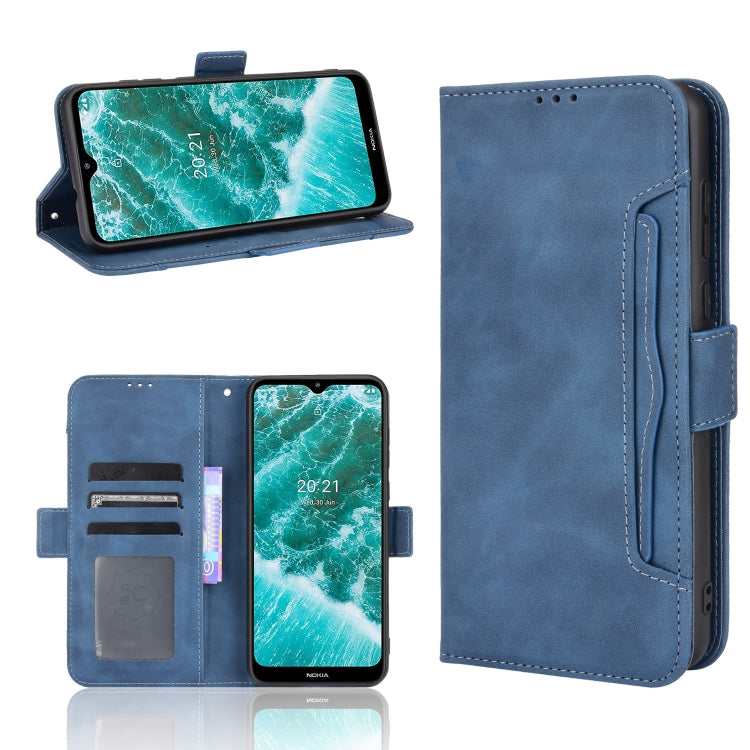 Skin Feel Calf Pattern Horizontal Flip Leather Case with Holder & Card Slots & Photo Frame, For Google Pixel 5a 5G, For Xiaomi Redmi 10, For Nokia C30, For Samsung Galaxy M21 2021