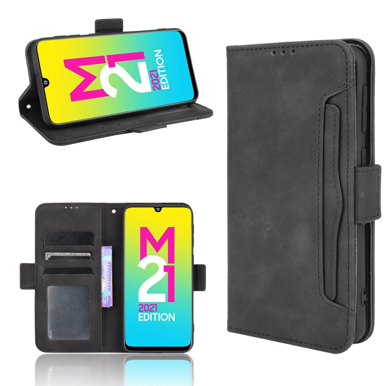 Skin Feel Calf Pattern Horizontal Flip Leather Case with Holder & Card Slots & Photo Frame, For Google Pixel 5a 5G, For Xiaomi Redmi 10, For Nokia C30, For Samsung Galaxy M21 2021