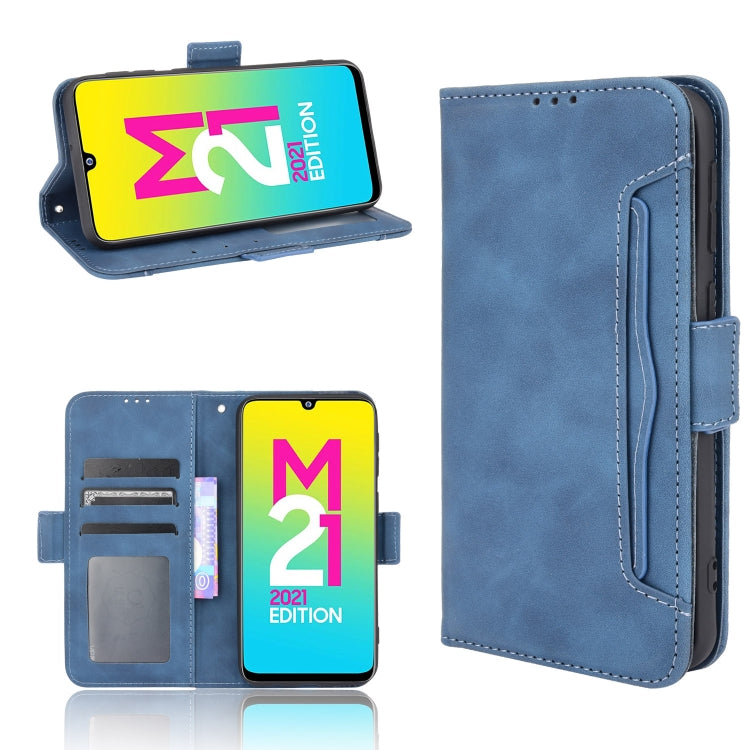 Skin Feel Calf Pattern Horizontal Flip Leather Case with Holder & Card Slots & Photo Frame, For Google Pixel 5a 5G, For Xiaomi Redmi 10, For Nokia C30, For Samsung Galaxy M21 2021