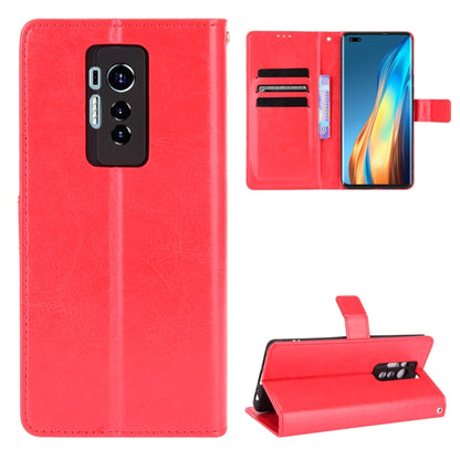 Crazy Horse Texture Horizontal Flip Leather Case with Holder & Card Slots & Lanyard, For Tecno Phantom X, For Tecno Pova 2, For UMIDIGI Bison Pro, For ZTE Axon 30 5G