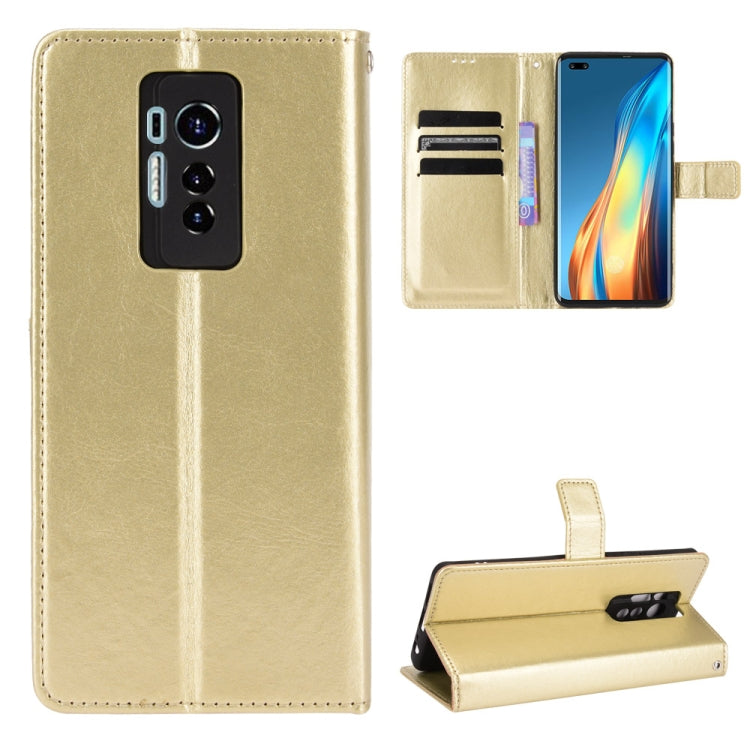 Crazy Horse Texture Horizontal Flip Leather Case with Holder & Card Slots & Lanyard, For Tecno Phantom X, For Tecno Pova 2, For UMIDIGI Bison Pro, For ZTE Axon 30 5G