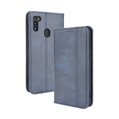Magnetic Buckle Retro Pattern Horizontal Flip Leather Case with Holder & Card Slot & Wallet, For OPPO Realme GT Master, For Tecno Phantom X, For Google Pixel 5a 5G, For Samsung Galaxy M21 2021, For Samsung Galaxy Z Fold3 5G, For Sony Xperia 10 III