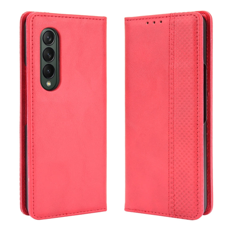 Magnetic Buckle Retro Pattern Horizontal Flip Leather Case with Holder & Card Slot & Wallet, For OPPO Realme GT Master, For Tecno Phantom X, For Google Pixel 5a 5G, For Samsung Galaxy M21 2021, For Samsung Galaxy Z Fold3 5G, For Sony Xperia 10 III