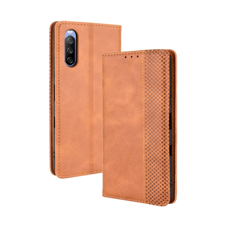 Magnetic Buckle Retro Pattern Horizontal Flip Leather Case with Holder & Card Slot & Wallet, For OPPO Realme GT Master, For Tecno Phantom X, For Google Pixel 5a 5G, For Samsung Galaxy M21 2021, For Samsung Galaxy Z Fold3 5G, For Sony Xperia 10 III