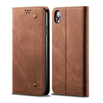 Denim Texture Casual Style Horizontal Flip Leather Case with Holder & Card Slots & Wallet, For Huawei Honor 20, For iPhone XR, For iPhone 6 / 6s, For iPhone 6 Plus / 6s Plus, For iPhone SE 2022 / SE 2020 / 8 / 7, For iPhone 7 Plus / 8 Plus