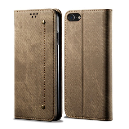 Denim Texture Casual Style Horizontal Flip Leather Case with Holder & Card Slots & Wallet, For Huawei Honor 20, For iPhone XR, For iPhone 6 / 6s, For iPhone 6 Plus / 6s Plus, For iPhone SE 2022 / SE 2020 / 8 / 7, For iPhone 7 Plus / 8 Plus