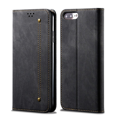 Denim Texture Casual Style Horizontal Flip Leather Case with Holder & Card Slots & Wallet, For Huawei Honor 20, For iPhone XR, For iPhone 6 / 6s, For iPhone 6 Plus / 6s Plus, For iPhone SE 2022 / SE 2020 / 8 / 7, For iPhone 7 Plus / 8 Plus