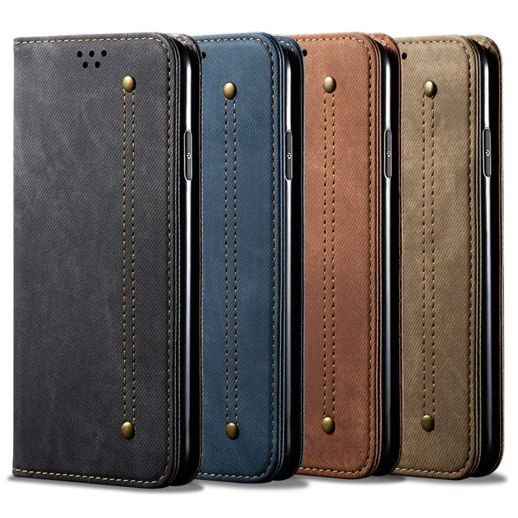 Denim Texture Casual Style Horizontal Flip Leather Case with Holder & Card Slots & Wallet, For Galaxy A70, For Galaxy M30s, For Galaxy A20s, For Galaxy A50s / A50 / A30s, For Galaxy S10 5G, For Galaxy S10