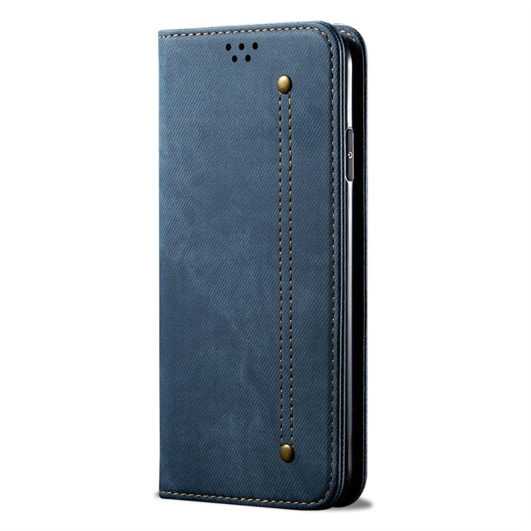 Denim Texture Casual Style Horizontal Flip Leather Case with Holder & Card Slots & Wallet, For Xiaomi Redmi 8A, For Galaxy A10s