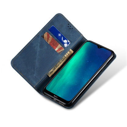 Denim Texture Casual Style Horizontal Flip Leather Case with Holder & Card Slots & Wallet, For Xiaomi Redmi 8A, For Galaxy A10s