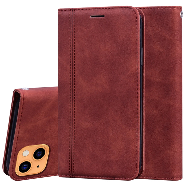 Frosted Business Magnetic Horizontal Flip PU Leather Case with Holder & Card Slot & Lanyard, For iPhone 13 mini, For iPhone 13, For iPhone 13 Pro, For iPhone 13 Pro Max, For Xiaomi Redmi 10