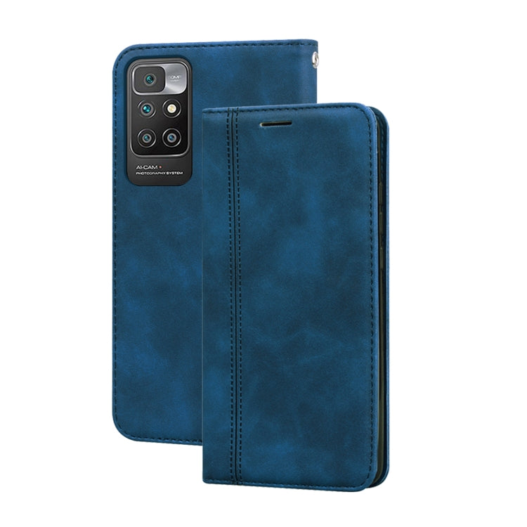 Frosted Business Magnetic Horizontal Flip PU Leather Case with Holder & Card Slot & Lanyard, For iPhone 13 mini, For iPhone 13, For iPhone 13 Pro, For iPhone 13 Pro Max, For Xiaomi Redmi 10