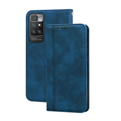 Frosted Business Magnetic Horizontal Flip PU Leather Case with Holder & Card Slot & Lanyard, For iPhone 13 mini, For iPhone 13, For iPhone 13 Pro, For iPhone 13 Pro Max, For Xiaomi Redmi 10
