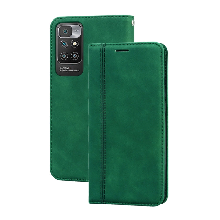 Frosted Business Magnetic Horizontal Flip PU Leather Case with Holder & Card Slot & Lanyard, For iPhone 13 mini, For iPhone 13, For iPhone 13 Pro, For iPhone 13 Pro Max, For Xiaomi Redmi 10