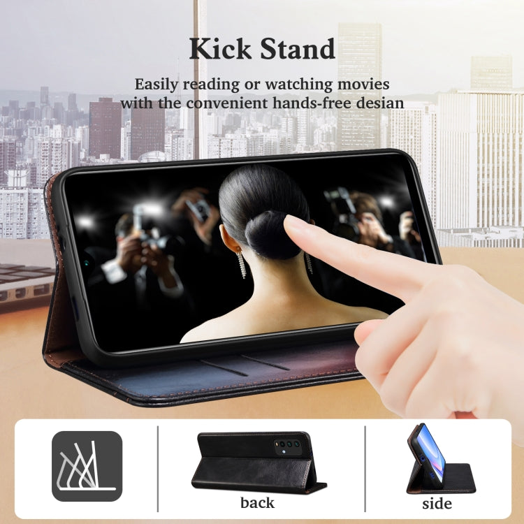 Simple Wax Crazy Horse Texture Horizontal Flip Leather Case with Card Slots & Holder & Wallet, For Xiaomi 11T Pro