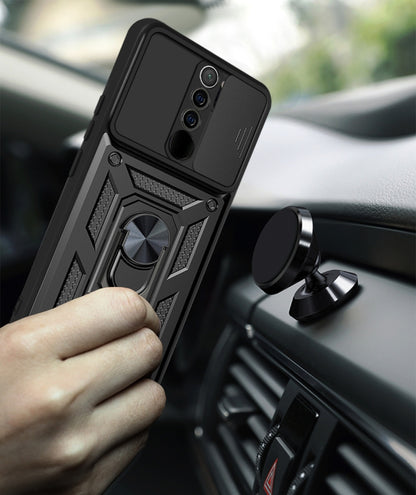 Sliding Camera Cover Design TPU+PC Protective Case, For Xiaomi Redmi 9, For Xiaomi Redmi 9A, For Xiaomi Redmi Note 9S