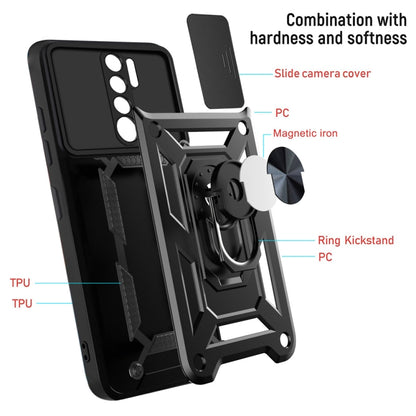 Sliding Camera Cover Design TPU+PC Protective Case, For Xiaomi Redmi 9, For Xiaomi Redmi 9A, For Xiaomi Redmi Note 9S