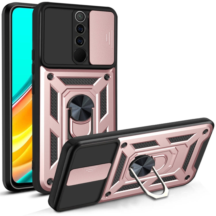 Sliding Camera Cover Design TPU+PC Protective Case, For Xiaomi Redmi 9, For Xiaomi Redmi 9A, For Xiaomi Redmi Note 9S