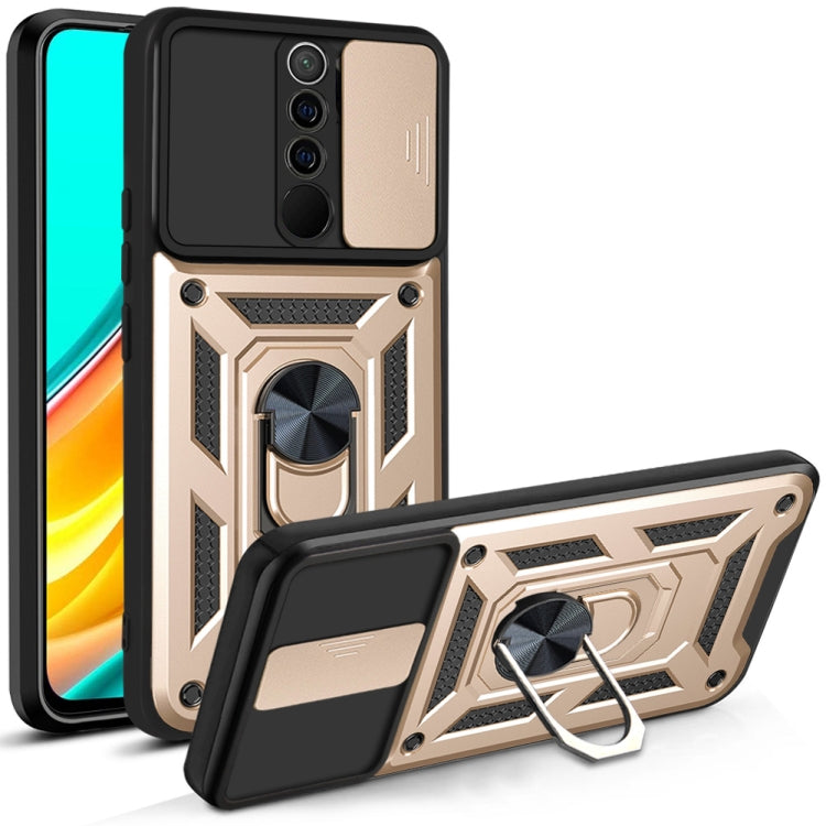 Sliding Camera Cover Design TPU+PC Protective Case, For Xiaomi Redmi 9, For Xiaomi Redmi 9A, For Xiaomi Redmi Note 9S