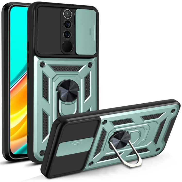 Sliding Camera Cover Design TPU+PC Protective Case, For Xiaomi Redmi 9, For Xiaomi Redmi 9A, For Xiaomi Redmi Note 9S