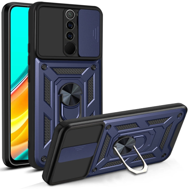 Sliding Camera Cover Design TPU+PC Protective Case, For Xiaomi Redmi 9, For Xiaomi Redmi 9A, For Xiaomi Redmi Note 9S