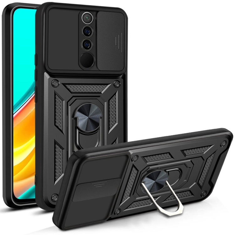 Sliding Camera Cover Design TPU+PC Protective Case, For Xiaomi Redmi 9, For Xiaomi Redmi 9A, For Xiaomi Redmi Note 9S