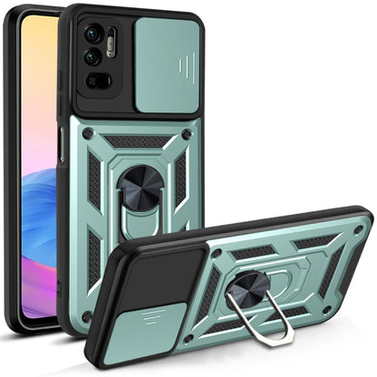 Sliding Camera Cover Design TPU+PC Protective Case, For Xiaomi Redmi Note 10 5G