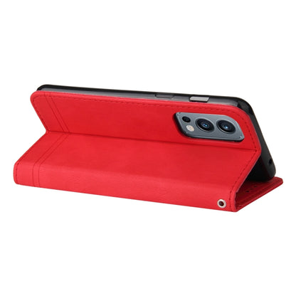 Skin Feel Life Tree Metal Button Horizontal Flip Leather Case with Holder & Card Slot & Wallet & Photo Frame & Strap, For OnePlus Nord 2 5G, For OnePlus Nord CE 5G, For OPPO Realme 7 5G / V5 5G, For Xiaomi Redmi 10