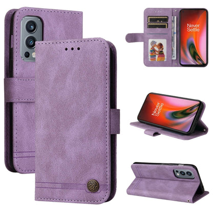 Skin Feel Life Tree Metal Button Horizontal Flip Leather Case with Holder & Card Slot & Wallet & Photo Frame & Strap, For OnePlus Nord 2 5G, For OnePlus Nord CE 5G, For OPPO Realme 7 5G / V5 5G, For Xiaomi Redmi 10