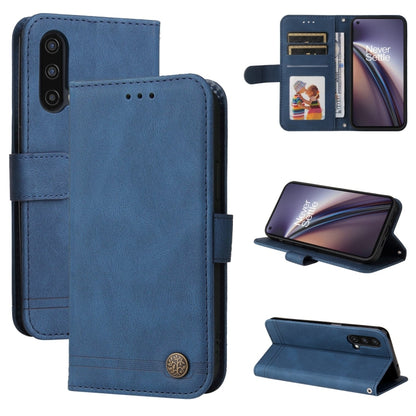 Skin Feel Life Tree Metal Button Horizontal Flip Leather Case with Holder & Card Slot & Wallet & Photo Frame & Strap, For OnePlus Nord 2 5G, For OnePlus Nord CE 5G, For OPPO Realme 7 5G / V5 5G, For Xiaomi Redmi 10