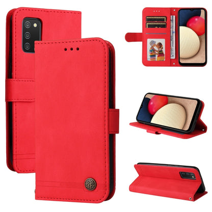 Skin Feel Life Tree Metal Button Horizontal Flip Leather Case with Holder & Card Slot & Wallet & Photo Frame & Strap, For Xiaomi Mi 11T Pro / Mi 11T, For Samsung Galaxy A02s 164mm EU Version, For Samsung Galaxy A02s 166mm US Version                    ...