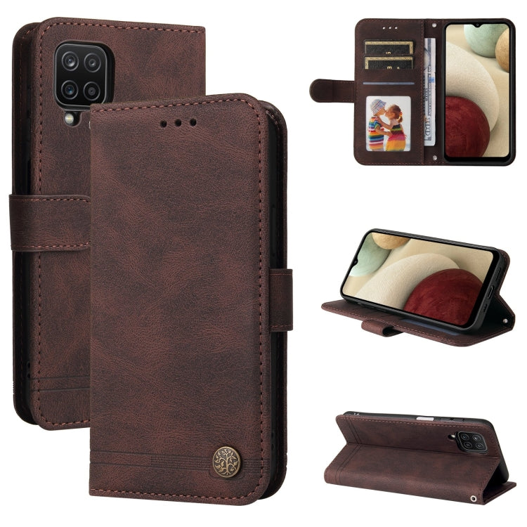 Skin Feel Life Tree Metal Button Horizontal Flip Leather Case with Holder & Card Slot & Wallet & Photo Frame & Strap, For Xiaomi Mi 11T Pro / Mi 11T, For Samsung Galaxy A02s 164mm EU Version, For Samsung Galaxy A02s 166mm US Version                    ...