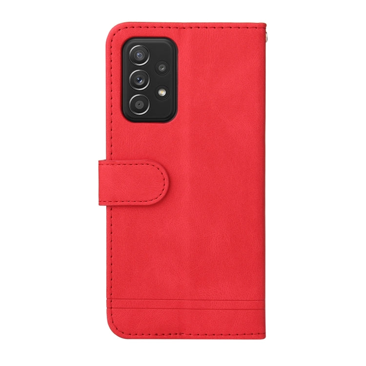 Skin Feel Life Tree Metal Button Horizontal Flip Leather Case with Holder & Card Slot & Wallet & Photo Frame & Strap, For Samsung Galaxy A52 5G / 4G / A52s, For Samsung Galaxy A72 5G / 4G