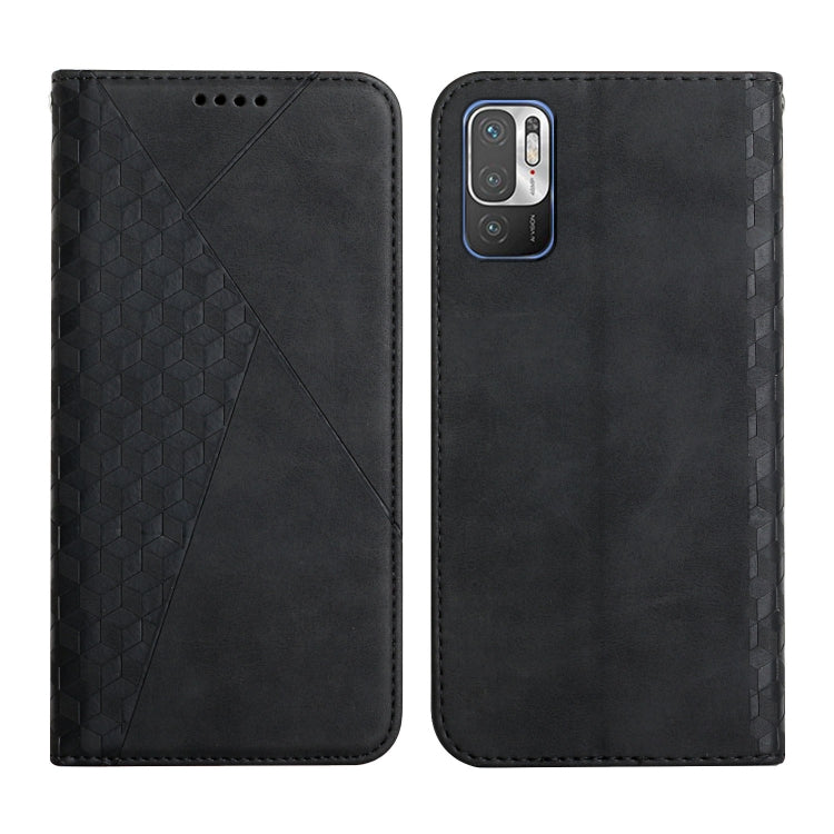 Diamond Pattern Splicing Skin Feel Magnetic Horizontal Flip Leather Case with Card Slots & Holder & Wallet, For OPPO A16s / A16 / A54s / A53s 5G / A55 5G, For OPPO Realme V13 5G / Realme 8 5G, For Xiaomi Redmi 10                                        ...