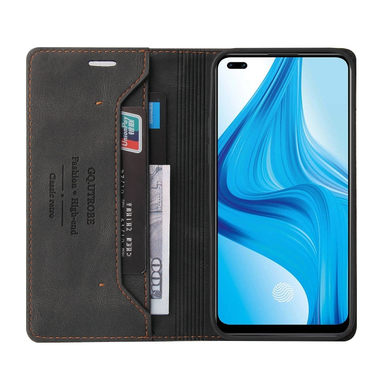 Skin Feel Anti-theft Brush Horizontal Flip Leather Case with Holder & Card Slots & Wallet, For OPPO F17 Pro, For OPPO A15s / A15, For OPPO A52 / A72 / A92, For OPPO A53 / A32 / A53S, For OPPO A72 5G, For OPPO A92S