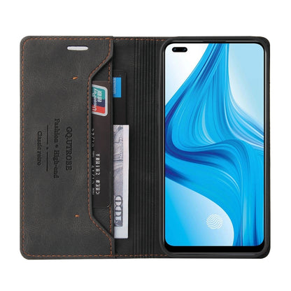 Skin Feel Anti-theft Brush Horizontal Flip Leather Case with Holder & Card Slots & Wallet, For OPPO F17 Pro, For OPPO A15s / A15, For OPPO A52 / A72 / A92, For OPPO A53 / A32 / A53S, For OPPO A72 5G, For OPPO A92S