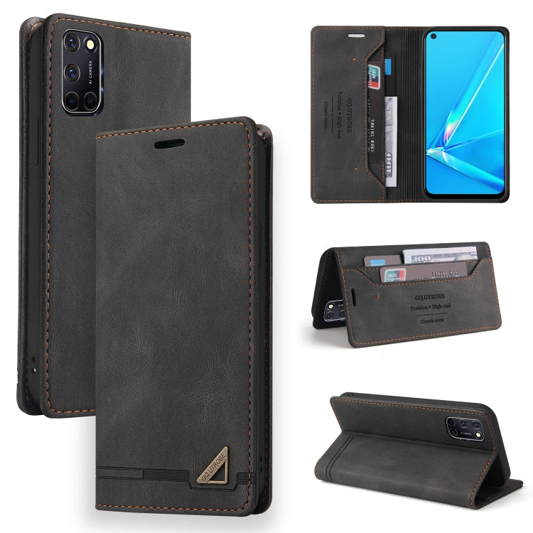Skin Feel Anti-theft Brush Horizontal Flip Leather Case with Holder & Card Slots & Wallet, For OPPO F17 Pro, For OPPO A15s / A15, For OPPO A52 / A72 / A92, For OPPO A53 / A32 / A53S, For OPPO A72 5G, For OPPO A92S