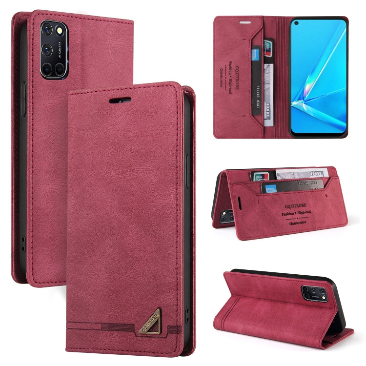 Skin Feel Anti-theft Brush Horizontal Flip Leather Case with Holder & Card Slots & Wallet, For OPPO F17 Pro, For OPPO A15s / A15, For OPPO A52 / A72 / A92, For OPPO A53 / A32 / A53S, For OPPO A72 5G, For OPPO A92S