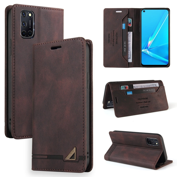 Skin Feel Anti-theft Brush Horizontal Flip Leather Case with Holder & Card Slots & Wallet, For OPPO F17 Pro, For OPPO A15s / A15, For OPPO A52 / A72 / A92, For OPPO A53 / A32 / A53S, For OPPO A72 5G, For OPPO A92S