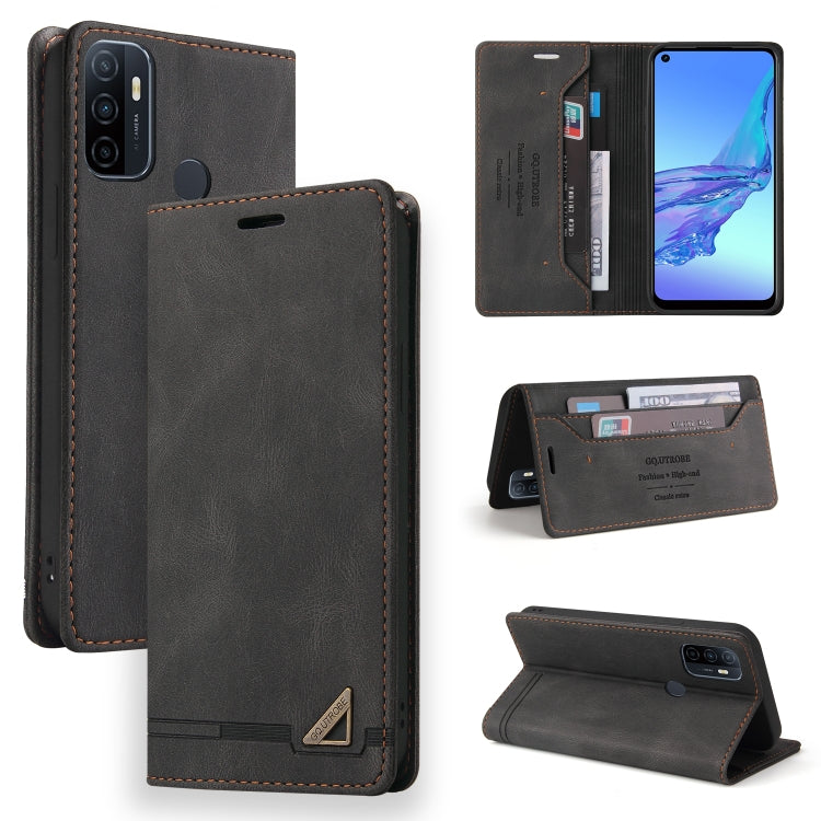 Skin Feel Anti-theft Brush Horizontal Flip Leather Case with Holder & Card Slots & Wallet, For OPPO F17 Pro, For OPPO A15s / A15, For OPPO A52 / A72 / A92, For OPPO A53 / A32 / A53S, For OPPO A72 5G, For OPPO A92S