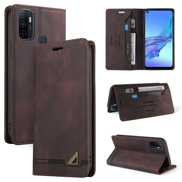 Skin Feel Anti-theft Brush Horizontal Flip Leather Case with Holder & Card Slots & Wallet, For OPPO F17 Pro, For OPPO A15s / A15, For OPPO A52 / A72 / A92, For OPPO A53 / A32 / A53S, For OPPO A72 5G, For OPPO A92S