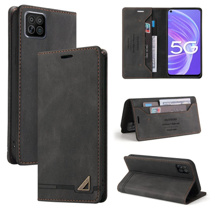 Skin Feel Anti-theft Brush Horizontal Flip Leather Case with Holder & Card Slots & Wallet, For OPPO F17 Pro, For OPPO A15s / A15, For OPPO A52 / A72 / A92, For OPPO A53 / A32 / A53S, For OPPO A72 5G, For OPPO A92S